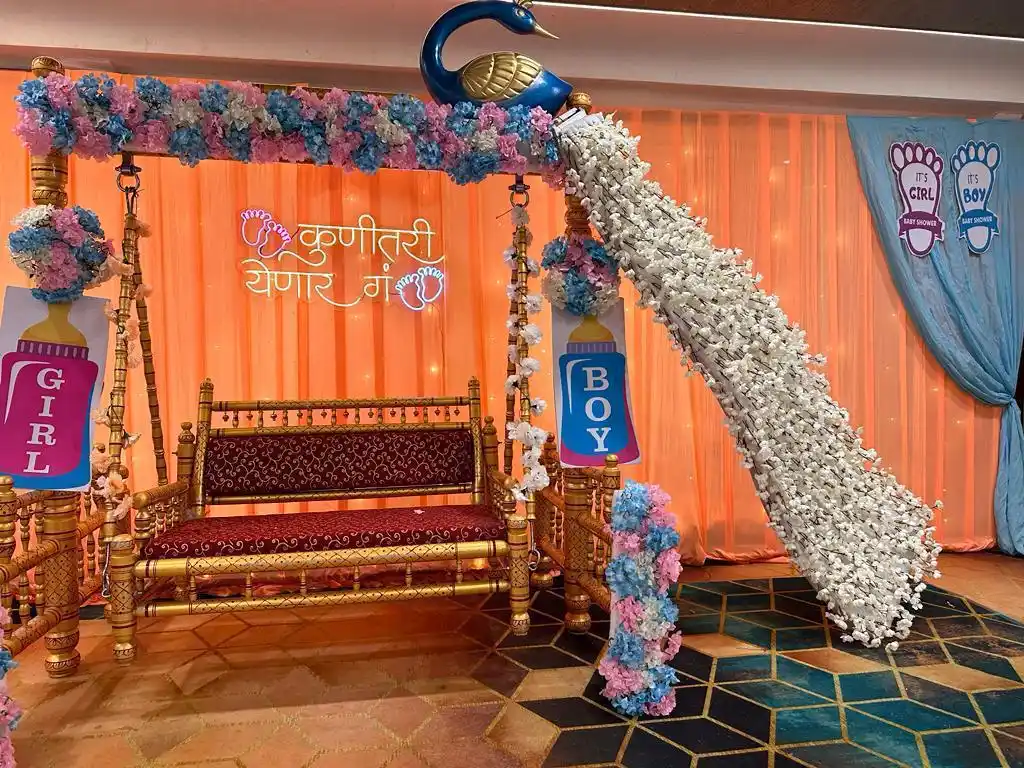 Baby shower themed decoration